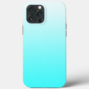 Weiß bis Aqua Blue Gradient Case-Mate iPhone Hülle