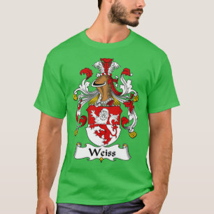 Weiß Coat of Arms Family Crest T-Shirt
