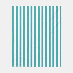 Weiß gestreifte Trend-Farben modern Fleecedecke