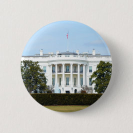 Weiß Haus vom Rasen Button