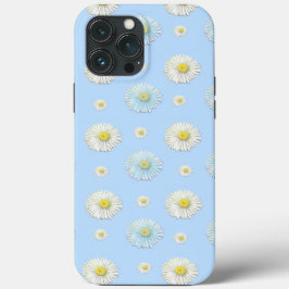 Weiß & hellblau Daisy Muster Case-Mate iPhone Hülle