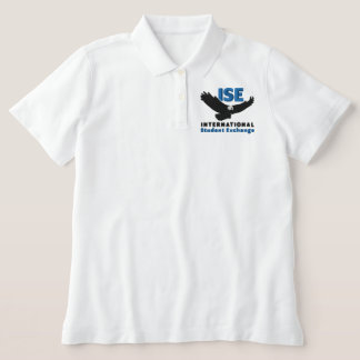 Weiß-ISE-Polo-Shirt