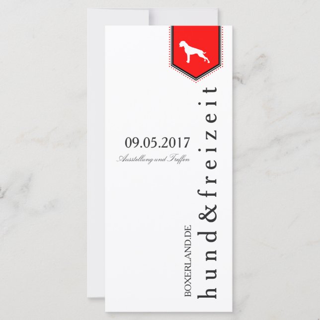 weiß, klar, modern (Vorderseite)