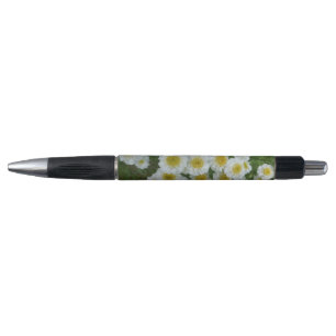 Weiß mit gelben Blume Pen Emmy Kugelschreiber