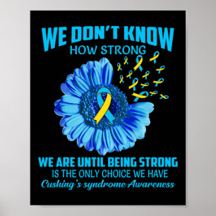 Weiß nicht, wie stark das Cushing-Syndrom ist Poster