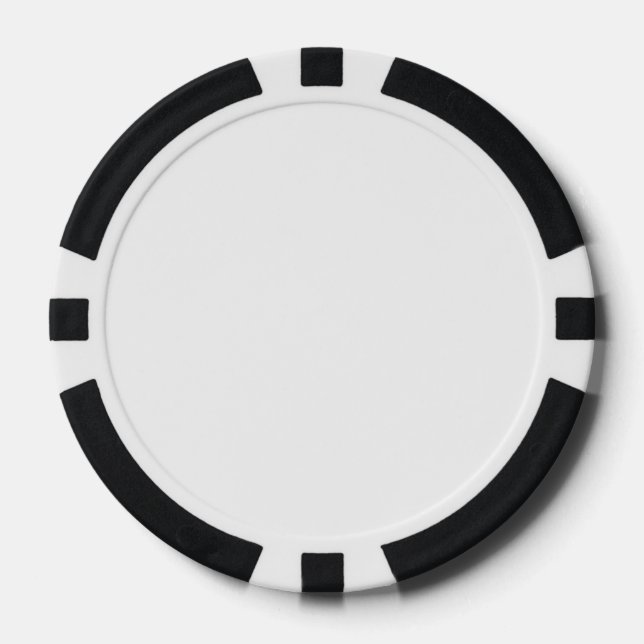 weiß pokerchips (Vorderseite)