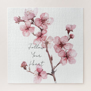 Weiß rosa Kirschblossom Bläserblüte