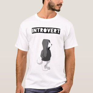 Weiß, Schwarz, Grau-Einführung Hund-Hoodie-Shirt T-Shirt