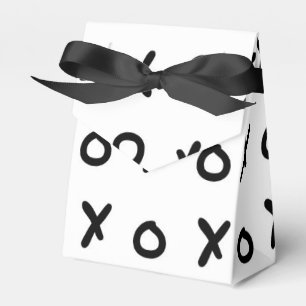 Weiß & Schwarz X O XO X&O's Trendig Cute Geschenkschachtel