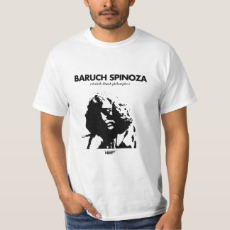 Weiß-T - Shirt Baruchs Spinoza