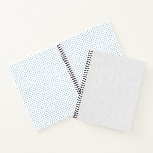 Weiß und grau geometrisches Muster mit Verriegelun Notizbuch (Innenseite)