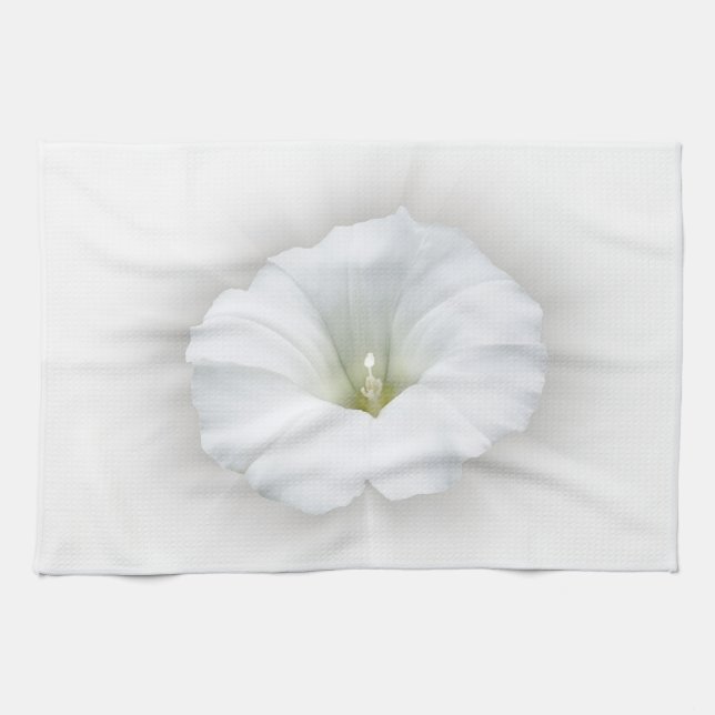 weiß und grau geschirrtuch (Horizontal)