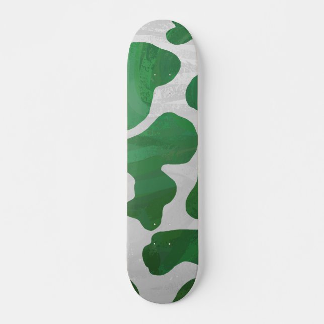 Weiß und grün skateboard (Vorne)