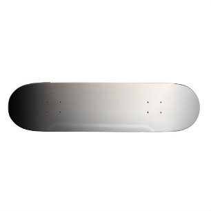 Weiß verblaßt auf Schwarzem verblaßt Skateboard