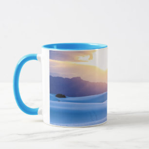Weiß versandet nationales Monument 3 Tasse