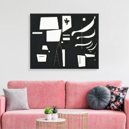 Weiß - weich und hart | Kandinsky | Leinwanddruck