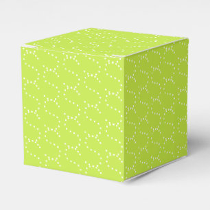 Weiß-weißer Letter-Kalkgrün, weiß Geschenkschachtel