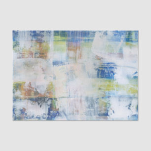 Weißabstrich III Seidenpapier