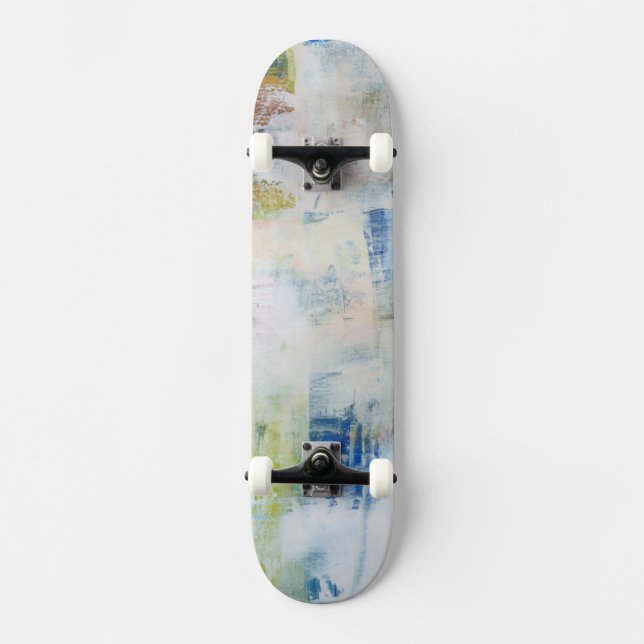 Weißabstrich III Skateboard (Vorderseite)