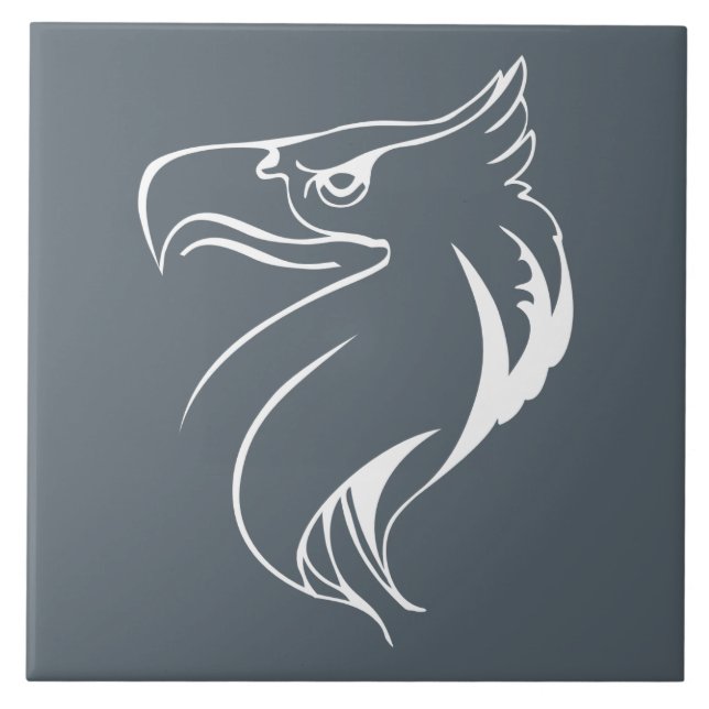 Weißadler Fliese (Vorderseite)