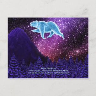 Weißbärenmoon Postkarte