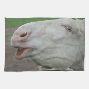 Weißbarocke Donkey Küchentuch