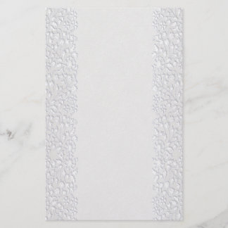 Weißblütenböden Briefpapier