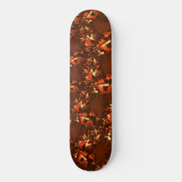 Weißbraune Koralle, mit Prägung Skateboard