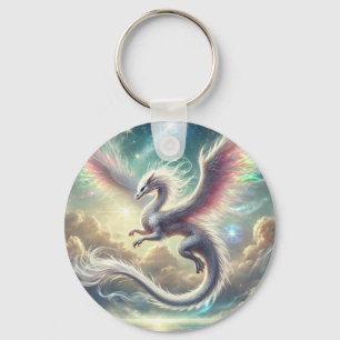 Weißdrache Schlüsselanhänger
