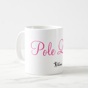 Weiße 11 oz Klassische Tasse Öko Fitness Pole Qu