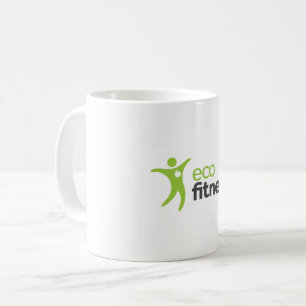Weiße 11 oz-Tasse   Öko Fitness Classic Kaffeetasse