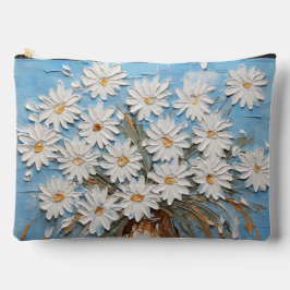WEISSE 3D SEHEN DIE BLUME DER TAISE AUS ZUBEHÖRTASCHE