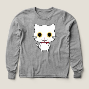 Weiße anthropomorphe Katzen-Cliparts