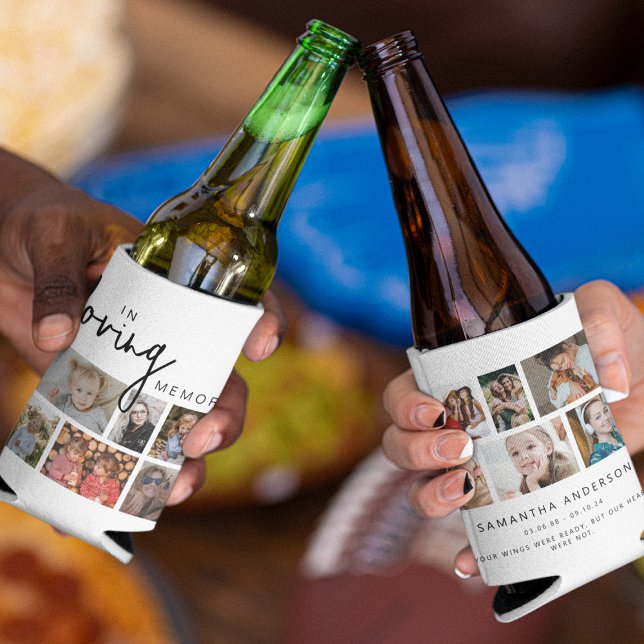 Weiße Anwendung im Love Memory 12 FotoCollage Dosenkühler (Von Creator hochgeladen)