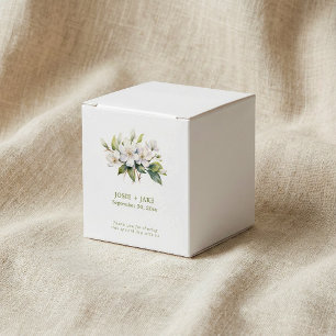 Weiße Apfelblüte Blume Gutes Geschenkschachtel
