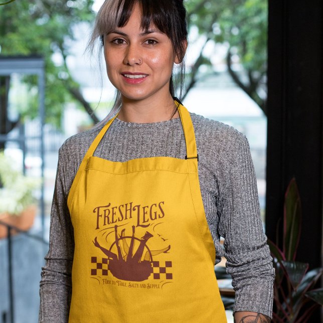 Weiße Bauern Markt Frischeier Qualität Schürze (Von Creator hochgeladen)