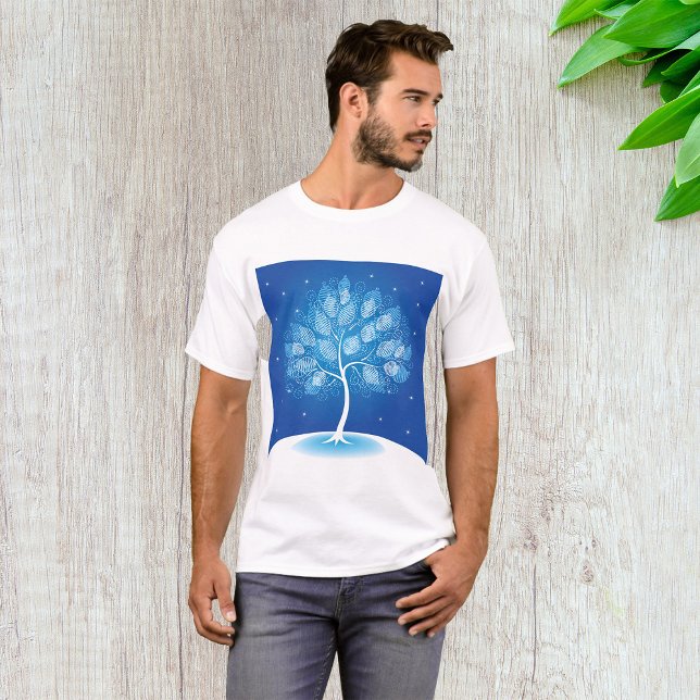 Weiße Bäume im Schnee T-Shirt (Von Creator hochgeladen)