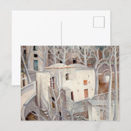 Weiße Bäume Positano | Anita Ré e | Postkarte