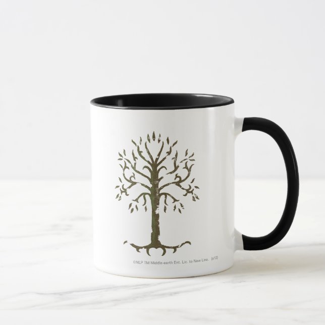 Weiße Bäume von Gondor Tasse (Rechts)