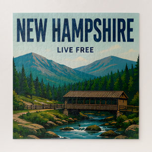 Weiße Berge in New Hampshire, New England Reise