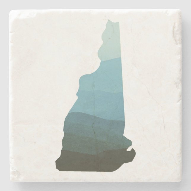 Weiße Berge in New Hampshire Steinuntersetzer (Vorderseite)