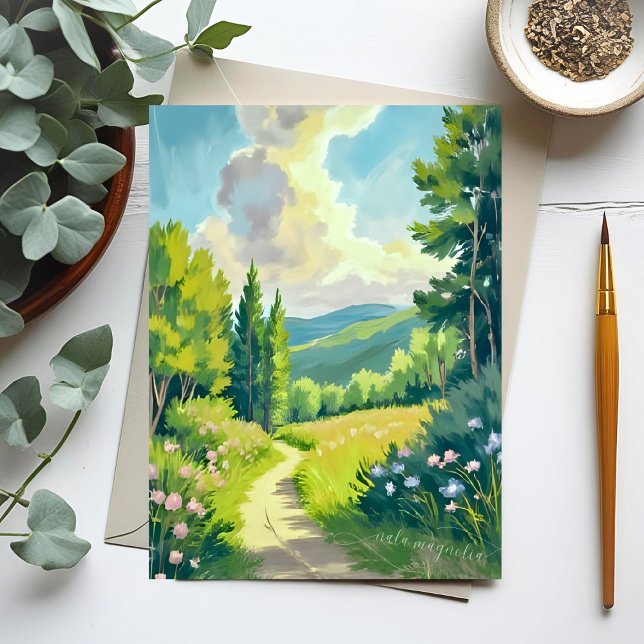 Weiße Berge | Neues Hampshire Landschaftsbild Postkarte (Von Creator hochgeladen)