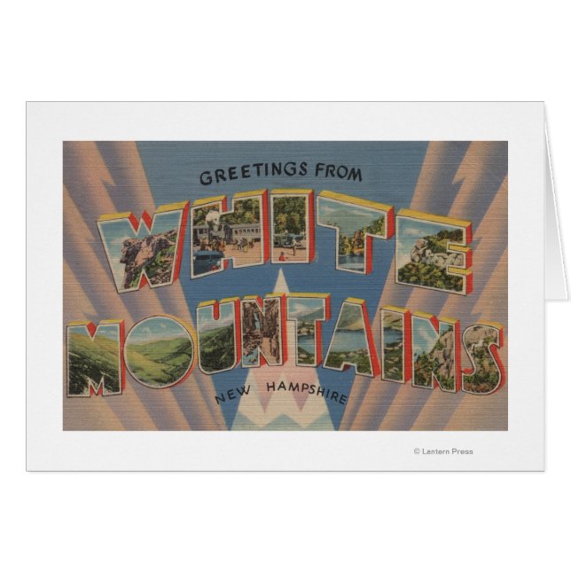 Weiße Berge, New Hampshire 2 (Vorderseite (Horizontal))