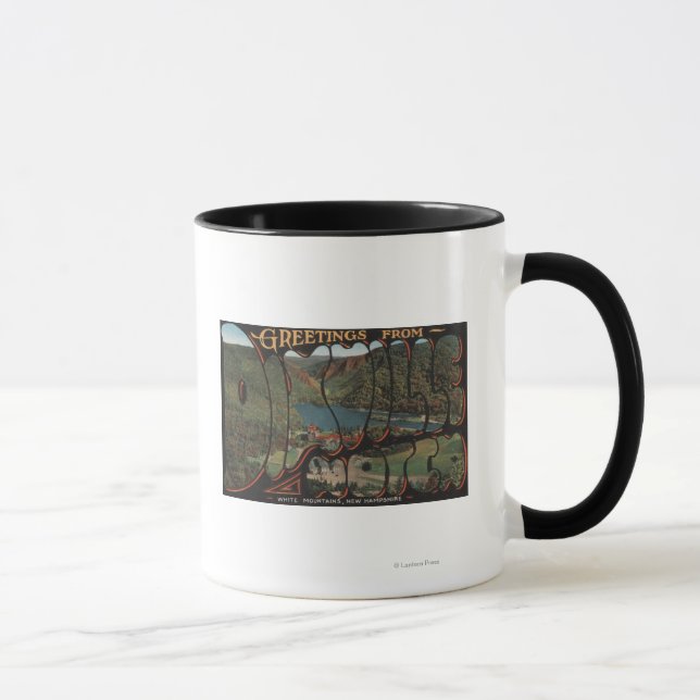 Weiße Berge, New Hampshire - Dixville Tasse (Rechts)
