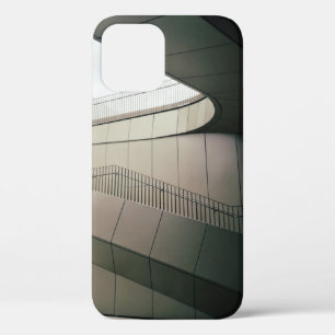WEIßE BETONTREPPE MIT GRAUEN METALLGELÄNDERN Case-Mate iPhone HÜLLE