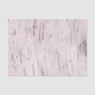 Weiße Birkenbaum Holz Rustikaler Stallbaum Chic Seidenpapier
