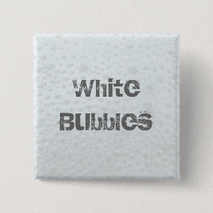 Weiße Blasen - Vorlage Button