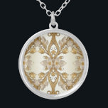 Weiße Blume Decorative Gold-Kette Versilberte Kette<br><div class="desc">Schöne weiße Blume Dekorative Goldene Fußmatte</div>