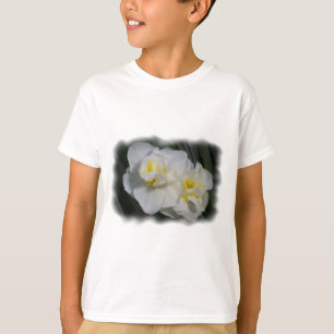 Weiße Blume T-Shirt