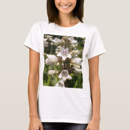 Weiße Blume T-Shirt